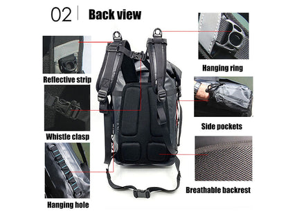 30L Sport Waterproof Dry Bag Backpack / Diving bag