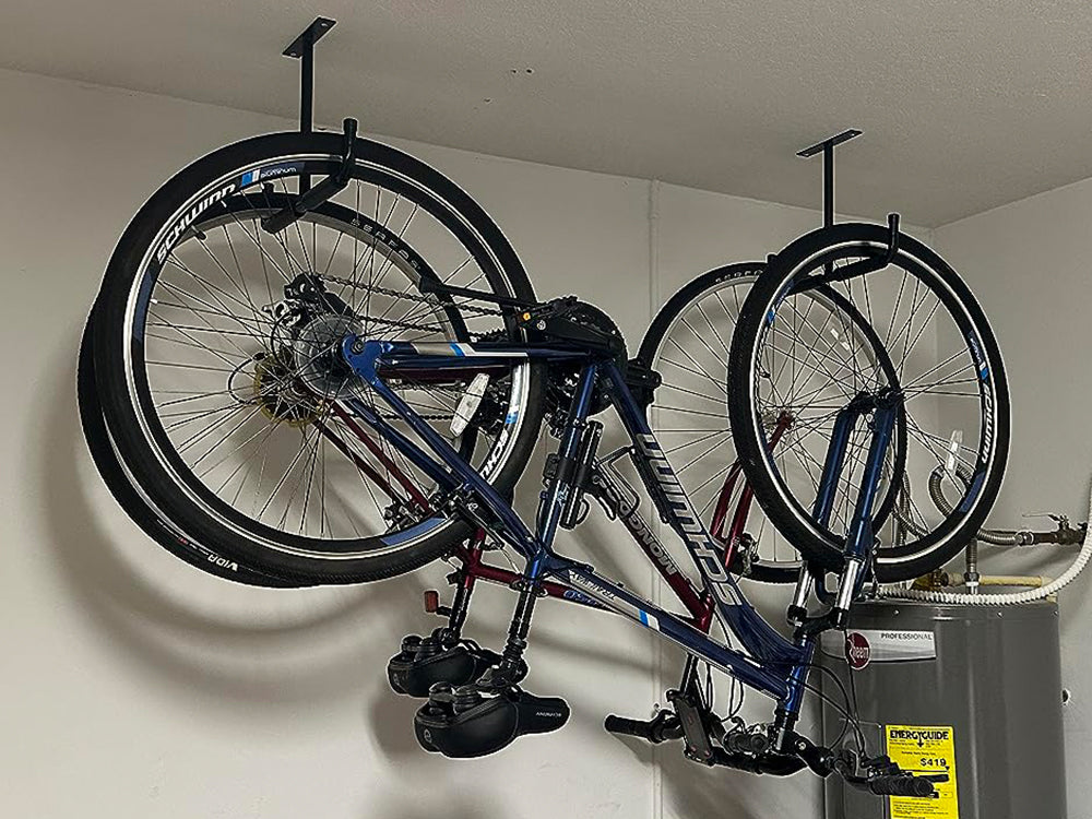 Overhead Ceiling Mounted Garage Storage Hooks Rack Hanger