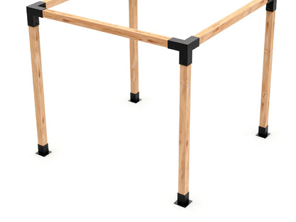 OUTPRO Aluminum Single Pergola Base Kit