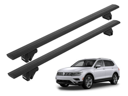 BlackRack Roof rack cross bars for Volkswagen Tiguan 2008-2026, T-Roc 2019-2026