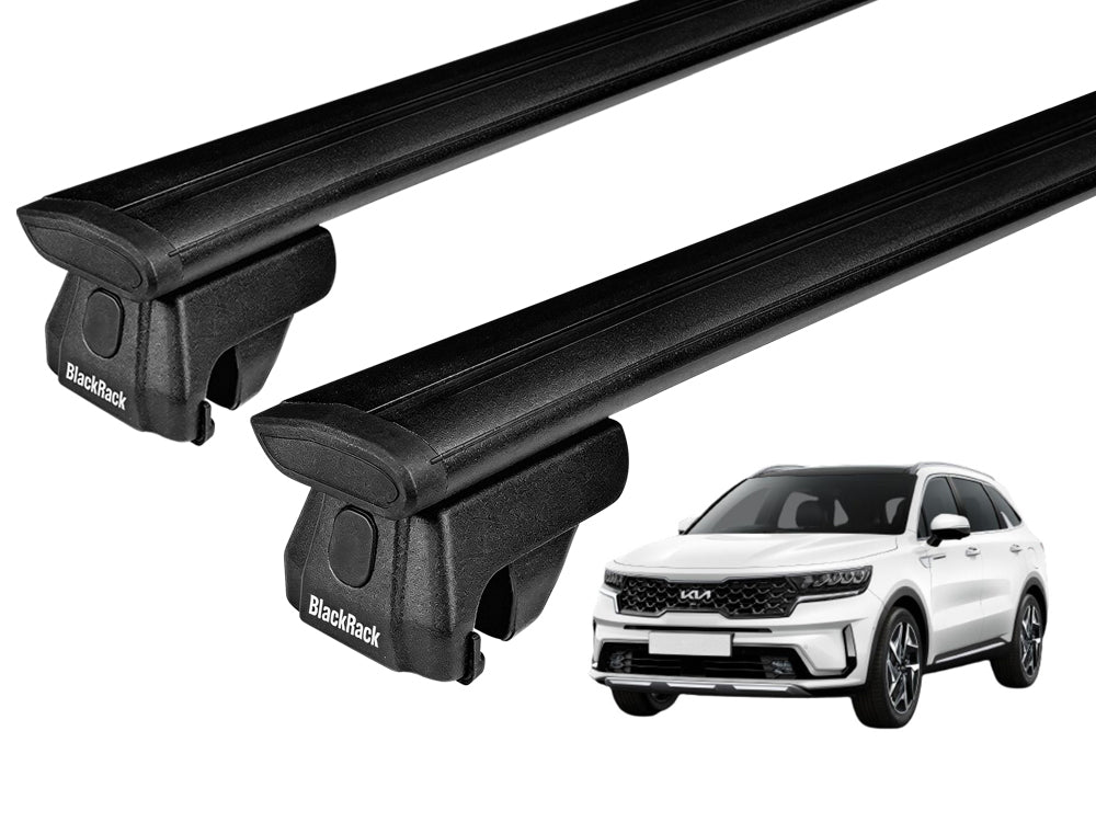 BlackRack Roof Racks for Kia Sorento with Flush Roof Rail 2020 +