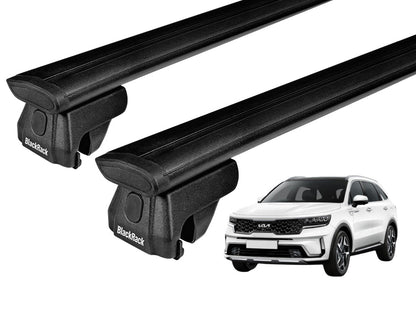 BlackRack Roof Racks for Kia Sorento with Flush Roof Rail 2020 +
