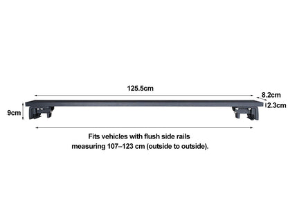 Roof Rack Cross Bars For Vehicles with Flush Rails