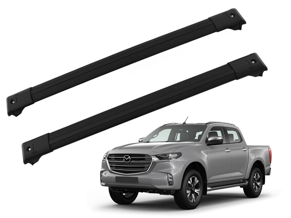 Roof Rack Cross Bars for Mazda BT-50 with Flush Roof Rail 2020+