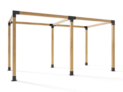 Double Pergola brackets DIY Kit fit 90 x 90mm timber
