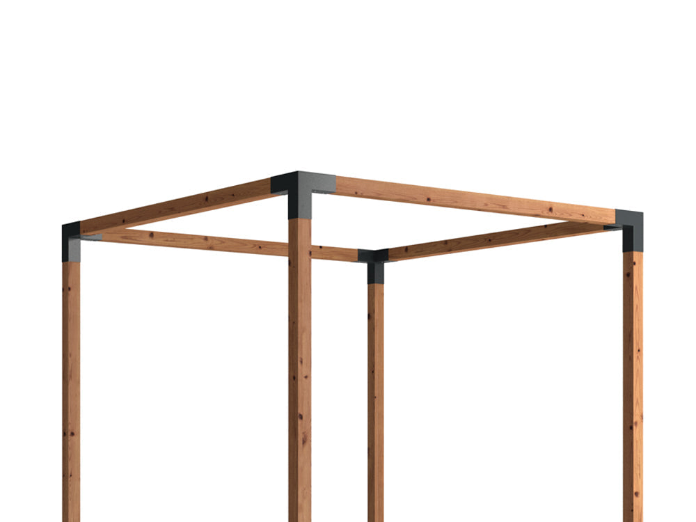 Single Pergola Brackets DIY Kit fit 90 x 90mm timber