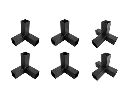 Double Pergola brackets DIY Kit fit 90 x 90mm timber