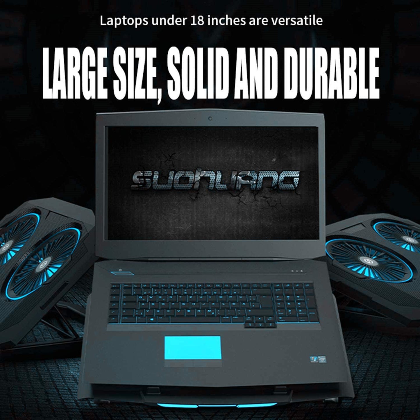 Laptop Cooler Gaming Cooling Pad