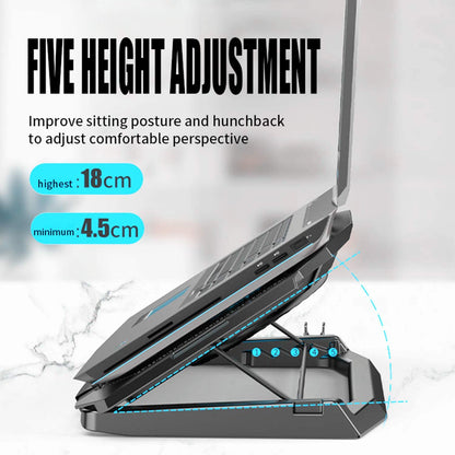 Laptop Cooler Gaming Cooling Pad