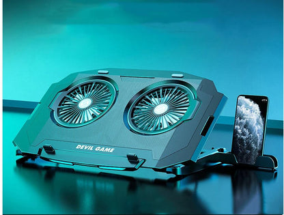 Laptop Cooler Gaming Cooling Pad
