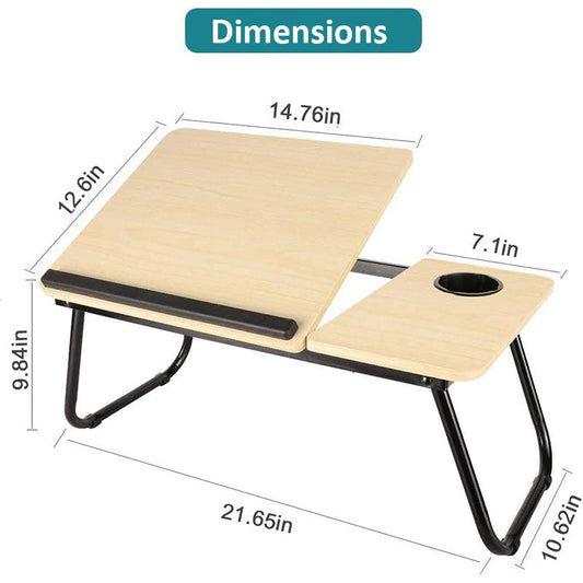 adjustable angle laptop tray