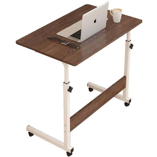 Height Adjustable Laptop Desk Stand Brown