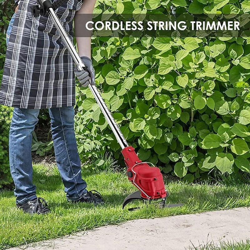 Lawn Mower Cordless Pruning Cutter Weed Wacker Garden Trimmier