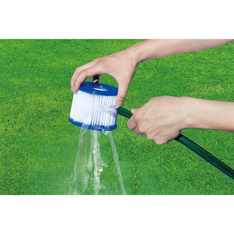 Spa filter cartridge close up