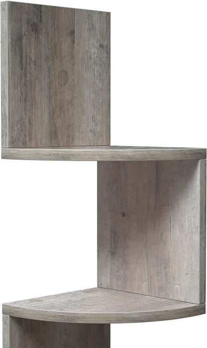 Vasagle 5-tier Floating Wall Bookshelf - Greige