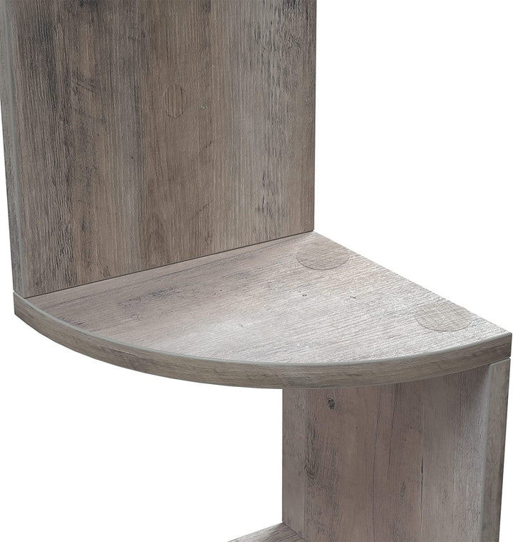 Vasagle 5-tier Floating Wall Bookshelf - Greige