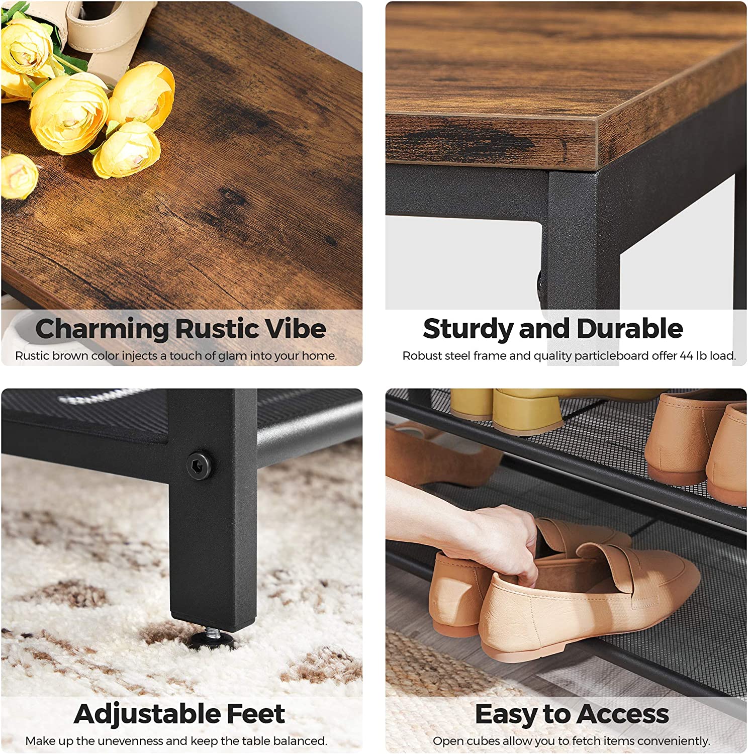 entryway shoe bench