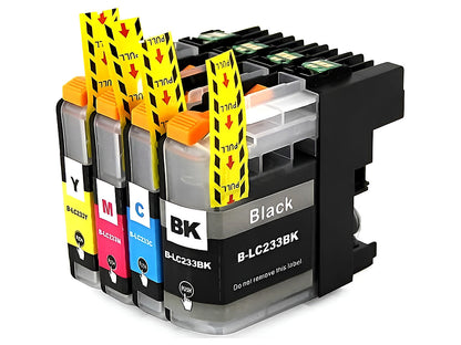 Cartridge compatible with Brother LC233 (Full Set)