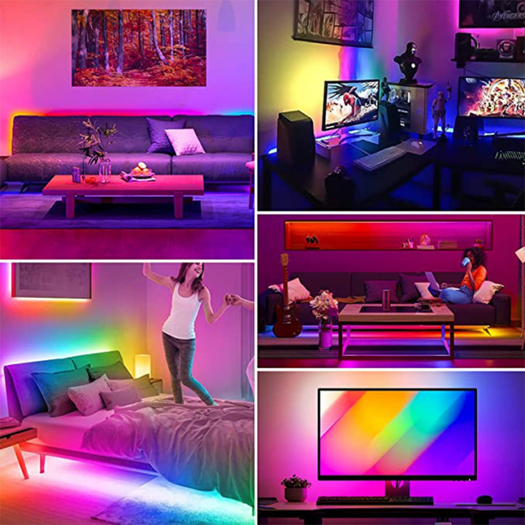 5m LED Strip Light 5050 RGB Bluetooth Control