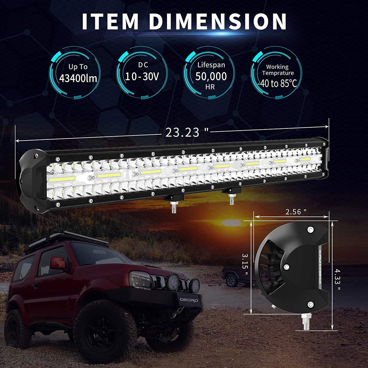 Aluminum housing light