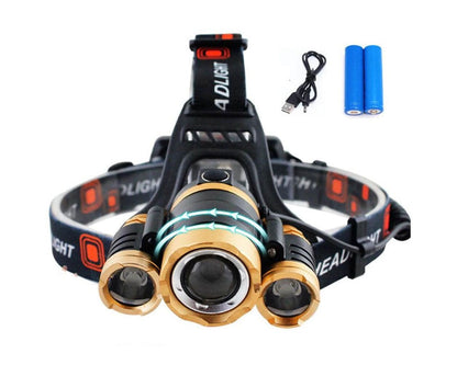 Head Lamp Rechargeable Led Headtorch
