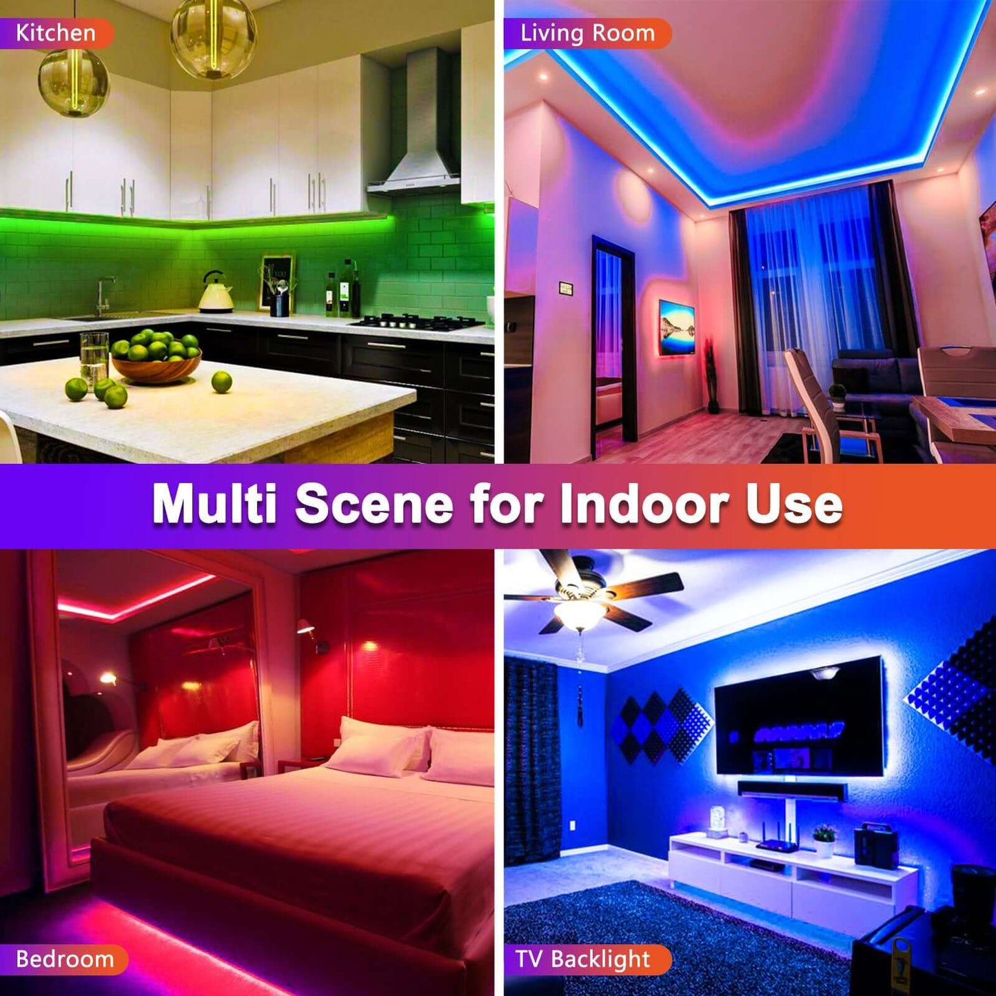 Waterproof LED strip lights