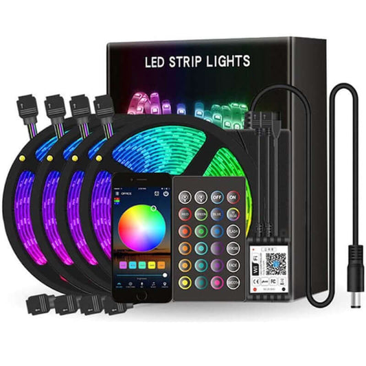 10M/16.4ft 300 LED Light Strip with 44 Key Remote - The Shopsite