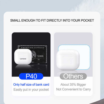 Lenovo Wireless earbuds Bluetooth Earphones