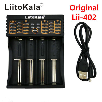 battery charger front view