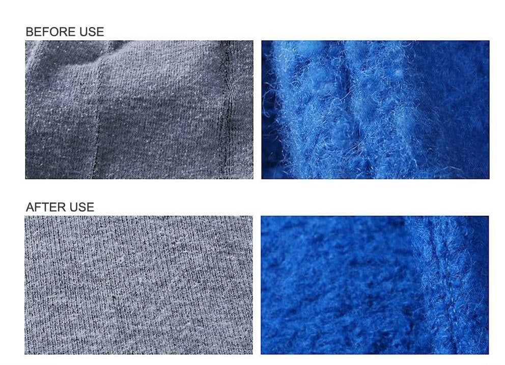 Lint remover for sweaters and scarves