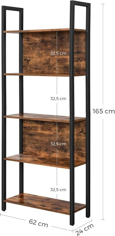 Easy assembly bookshelf
