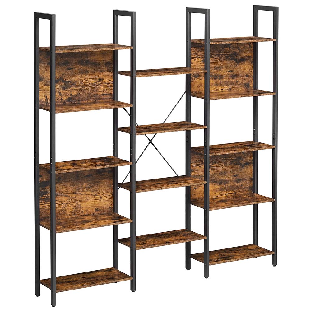 Industrial bookshelf unit