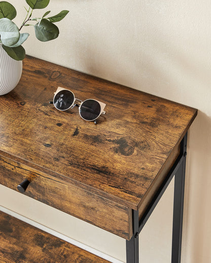 Console table top surface