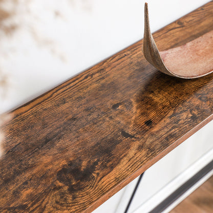 Slim hallway console
