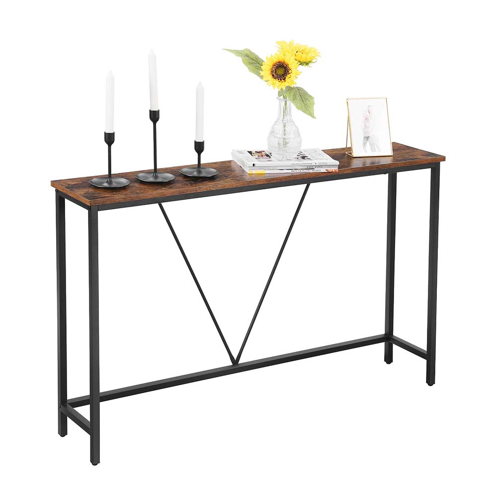 Industrial style console table