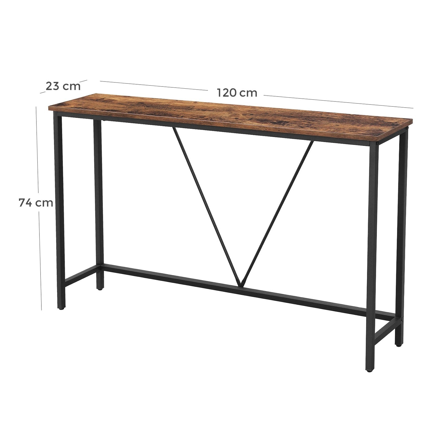 Durable alloy steel table
