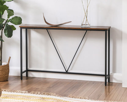 Console with vintage look