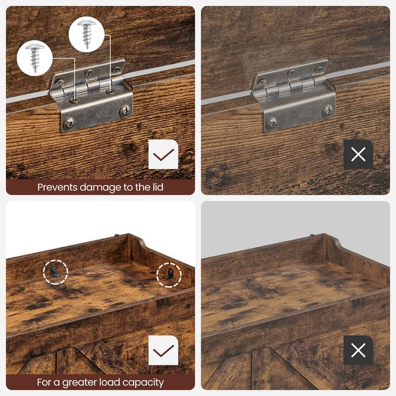 Entryway storage bench