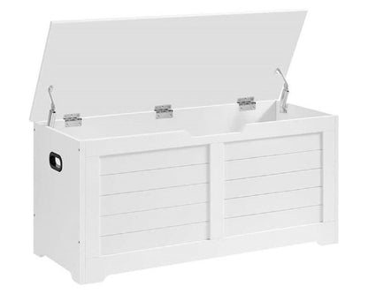 Storage Chest Bench, Storage Trunk with 2 Safety Hinges