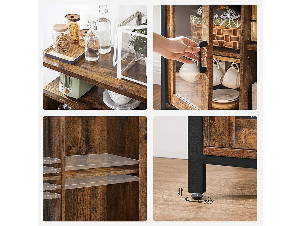 VASAGLE Buffet Cabinet Table