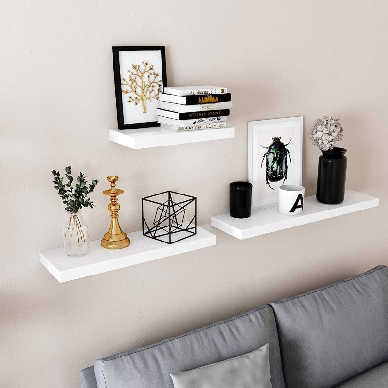 Floating shelves for decor
