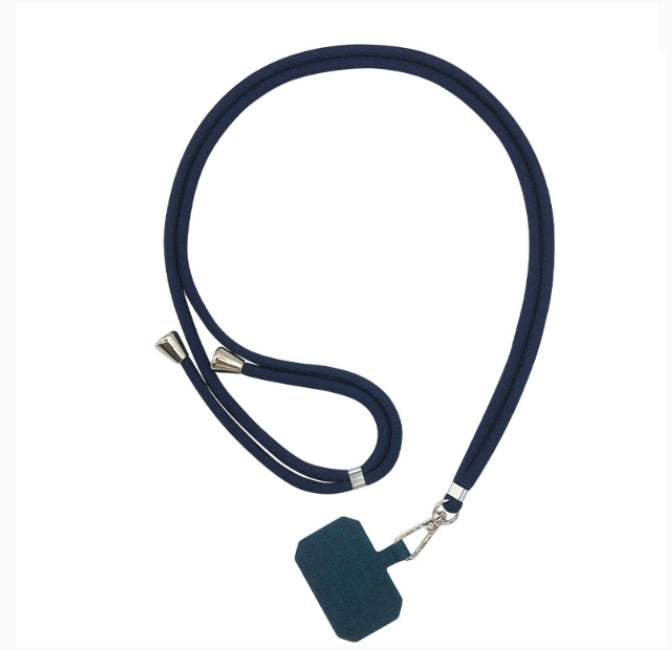 Phone Lanyard 2 Packs - 2× Adjustable Neck Strap Black