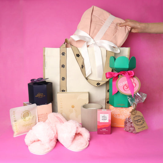 Large gift hamper tote bag