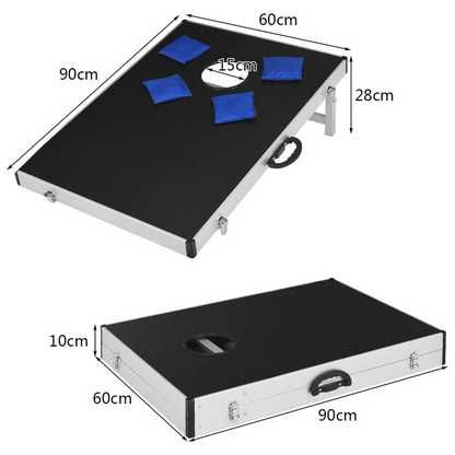Cornhole Board Game Set Corn Hole bean bag Game Set