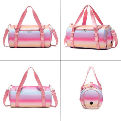 Large Gradient Women's and Girls Duffle Bag