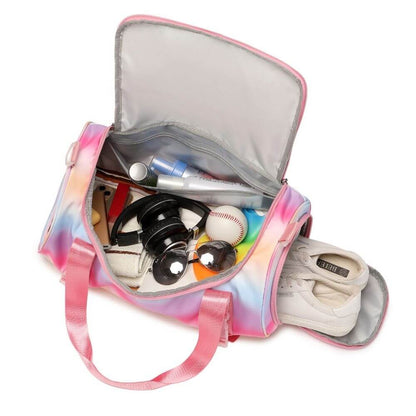 Large Gradient Women's and Girls Duffle Bag