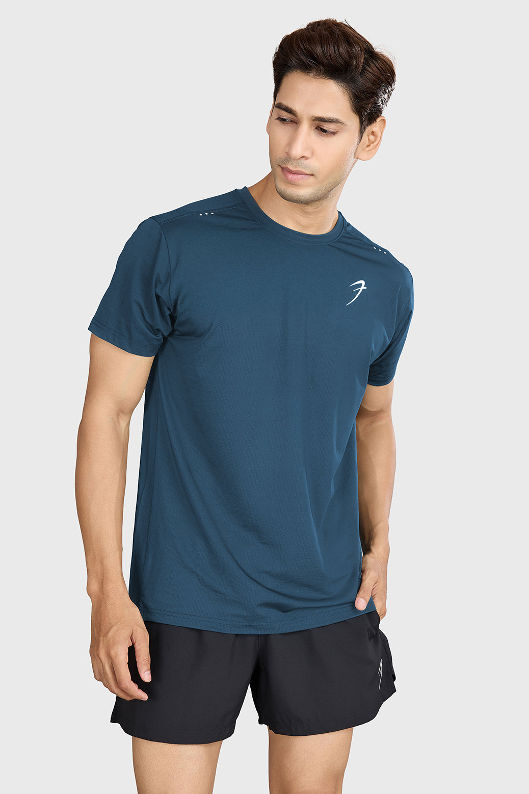 Laser Cut Running T-shirt Orion Blue