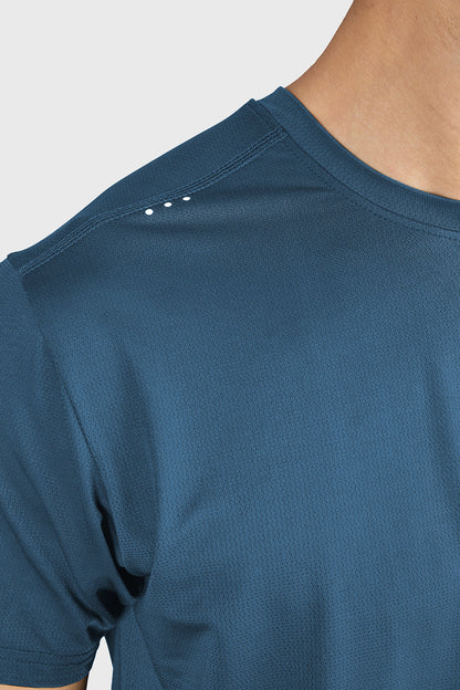 Laser Cut Running T-shirt Orion Blue