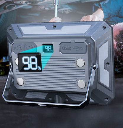 Portable Magnetic LED Work Light, Rechargeable Camping Lantern