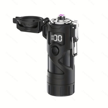 Multifunctional Led Electric Arc Lighter With Digital Screen and Led Light